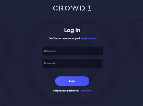 login crowd1 login|Crowd1.